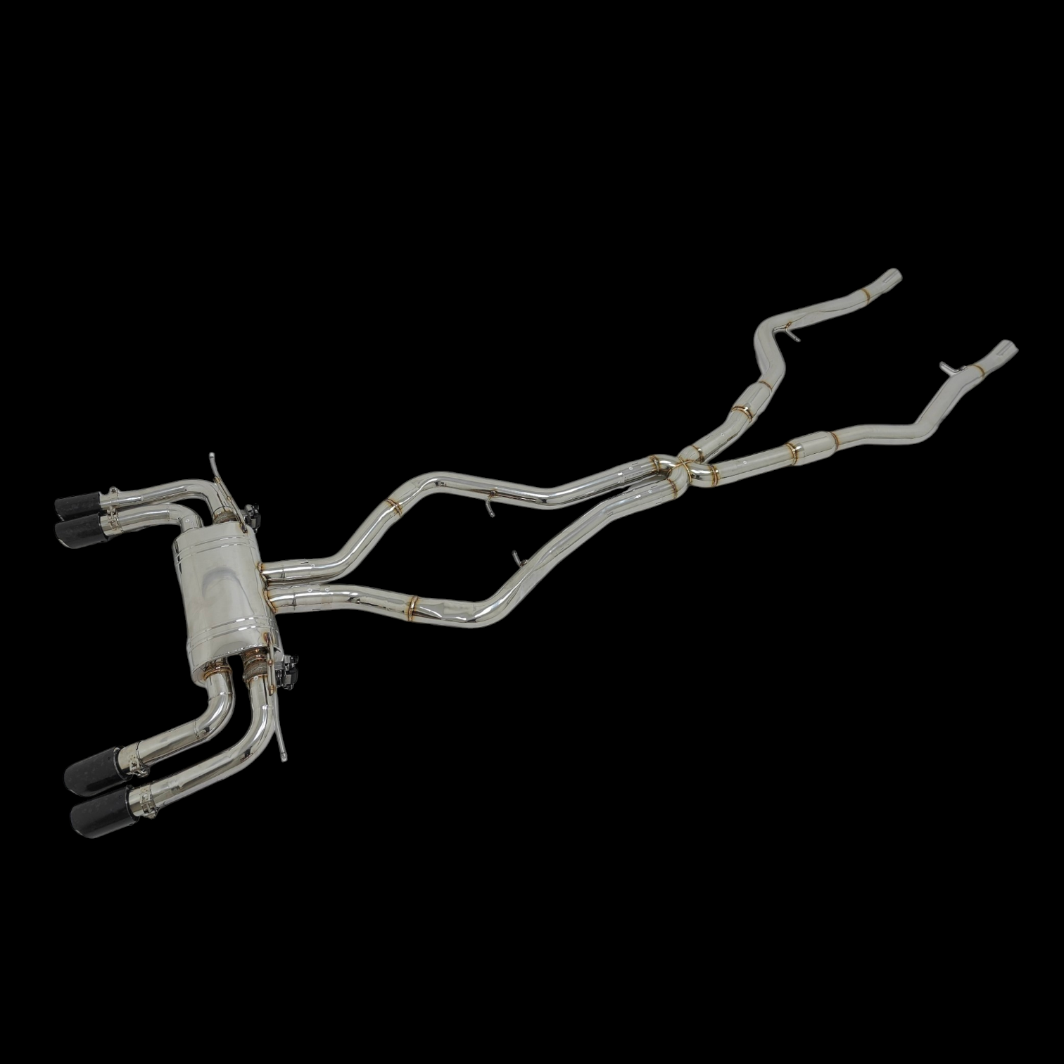 BMW X5M/X6M (F85/F86) NRP Signature STEEL Series Valved Cat-Back